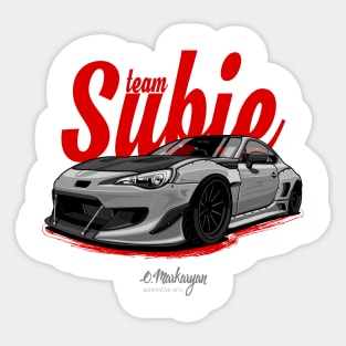 Subie BRZ Sticker